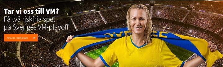 Gratis spel på Sverige - Italien Playoff VM