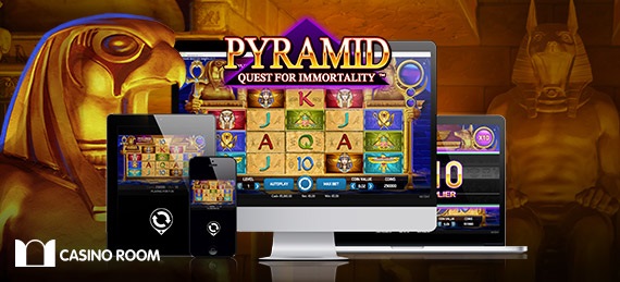 Gratis spinn på Pyramid Quest for Immortality från NetEnt