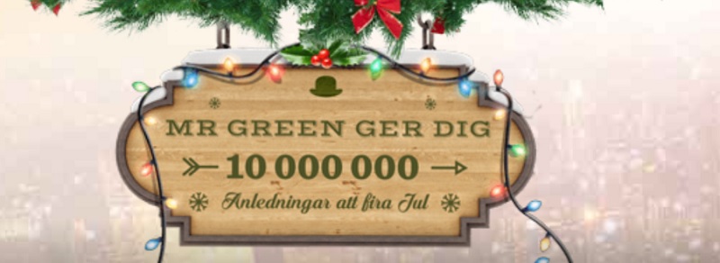Mr Green 100 kr gratis